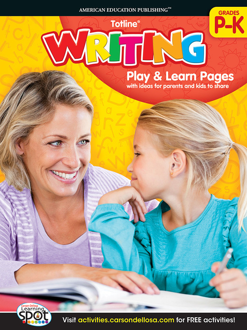 Title details for Writing, Grades PK - K by Carson Dellosa Education - Available